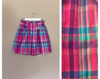 90s High Waisted Shorts / 90s Cotton Shorts / 90s hip hop clothing / Womens Shorts / High Waisted Shorts / 90s clothing / 90s shorts