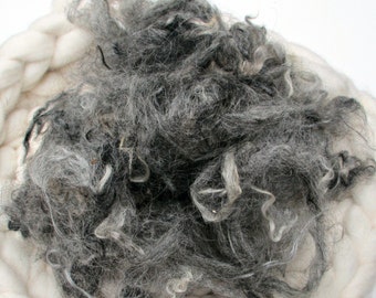 Washed Natural Gotland Locks for Spinning, Felting, Fiber Art