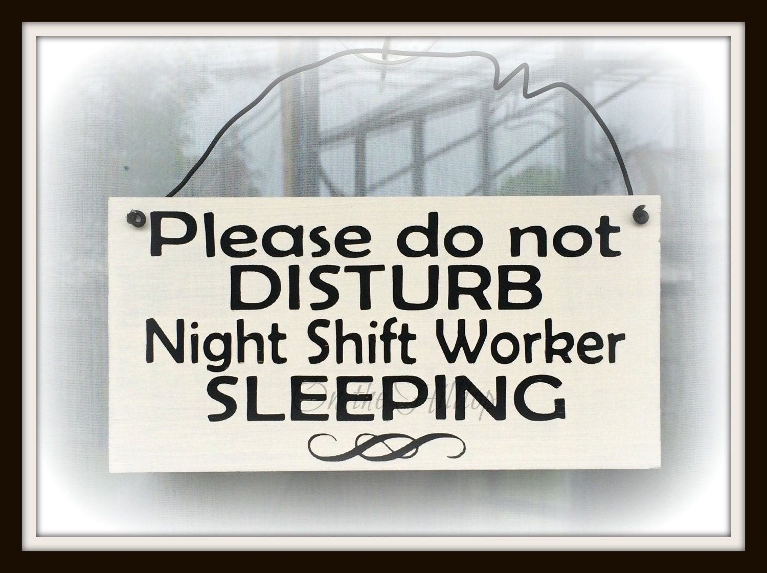 Do Not Disturb Sign Night Shift Worker Sign Nurse Sign