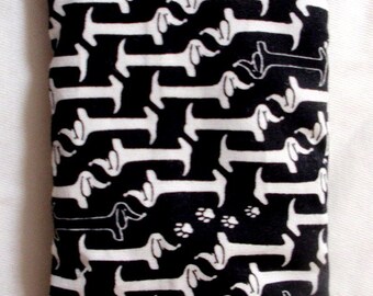 DACHSHUNDS all over glasses cases