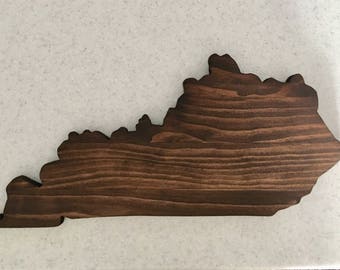 State Cutout, State Sign, State Outline, Wooden State Sign, State Sign, Wood Sign, Wall Decor, Custom State Cutout, Rustic Sign