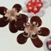Lampwork Beads Red Mixed Bead Set