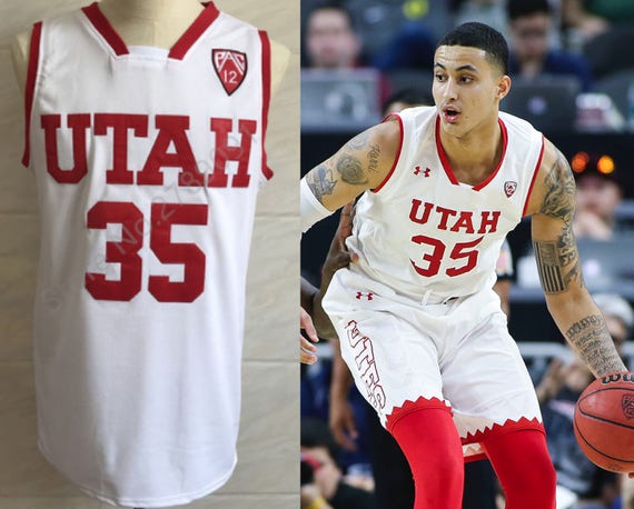 Kyle Kuzma College Throwback Utah Jersey Los Angeles Lakers