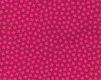 Cerise Blossom from the Paintbox Collection by Elizabeth Hartman for Robert Kaufman, Rhoda Ruth, AZH-15454-363