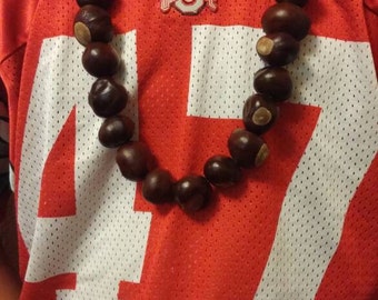 Endless Buckeyes Ohio State Mega-Necklace