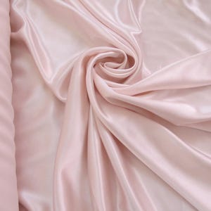 44" wide 100% natural silk charmeuse, light pink silk charmeuse, heavy weight silk, heavy weight pink silk charmeuse, discounted silk fabric