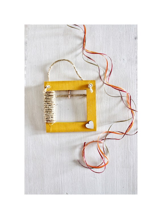 Frame Wood Art Wooden Shabby Rope Like This Item