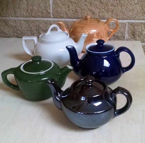 Items similar to Bargain Vintage Individual / Small Teapots Your Choice