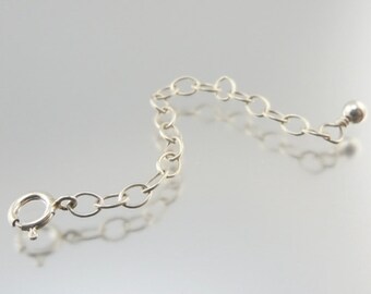 Sterling Silver Chain Extender 2-inch Long