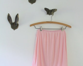 Vintage Slip, Pink Slip, Half Slip, Pink Lace Slip, Pink Half Slip Sheer Slip Lace Slip Vintage Lingerie Vintage Pink Slip Vintage Lace Slip
