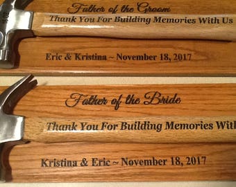 Lighter Plaque w/Engraved Hammer-Personalize-Father's Day, Birthday/Anniversary/Wedding/Recognition/Groomsman/Retirement Gift/Present, Award
