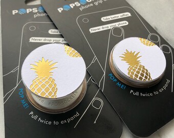 Pineapple Popsocket (metallic)