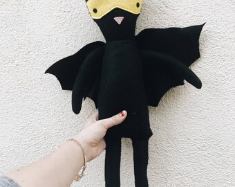 BatKitty // Soft Superhero Batman-Inspired Plush Kitty