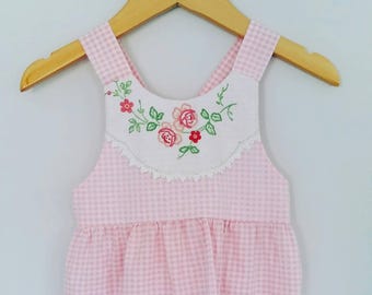 Size 1 - Vintage Embroidered Dress