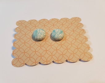 Button Earings
