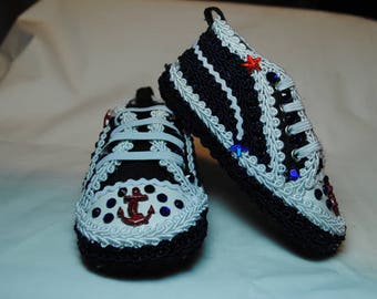 Sailor Sam Shoes - 6 to 9 Months