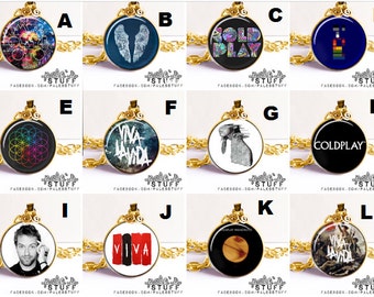 COLDPLAY's Necklaces, Various Designs!