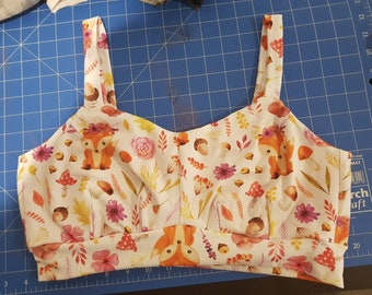 CUSTOM Bralette - choice of fabrics