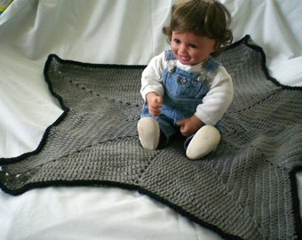 Baby Afghan-Blanket Swaddle Afghan, Baby Shower Gift Boy/Girl "READY TO SHIP"