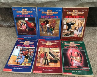 The Baby-sitters Club Paperback Books by Ann M. Martin Lot of 6