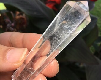 Clear Quartz Crystal Double Terminated Point #15