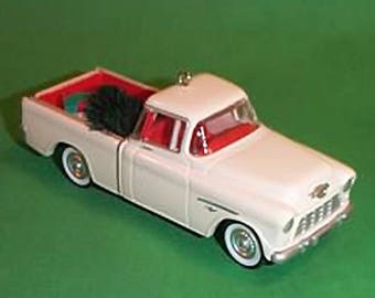 2 Hallmark Christmas ornaments-All American Trucks, 1997 & 1998
