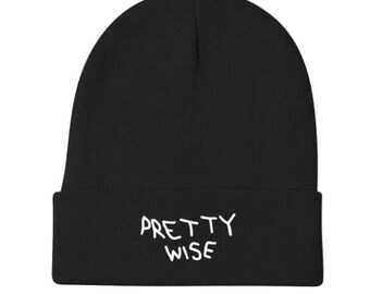 Pretty Wise Embroidered Beanie, Die Antwoord