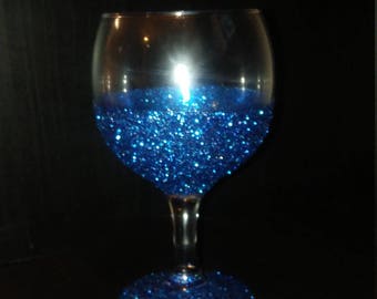 half and half small wine glass