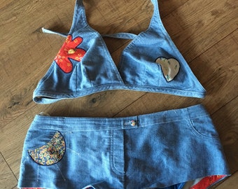 Starline Rosa Halter Two-Piece Set