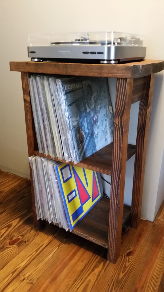 Turntable Stand & LP Storage Unit
