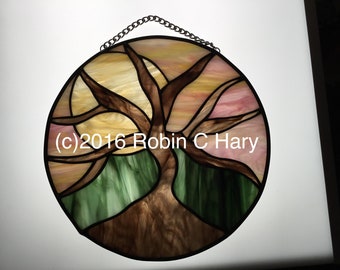 Tree of Life in Stained Glass