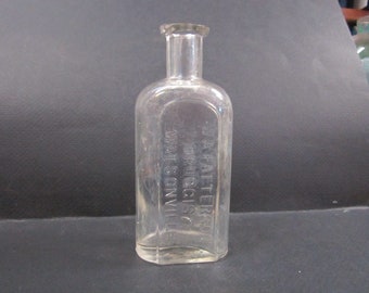 Antique Druggist Bottle Watsonville ca