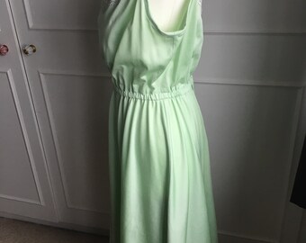 light green vintage dress