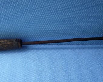 Vintage Soldering iron, Old copper soldering iron with wooden handle, Primitive soldering iron, Copper soldering iron, Garage decor