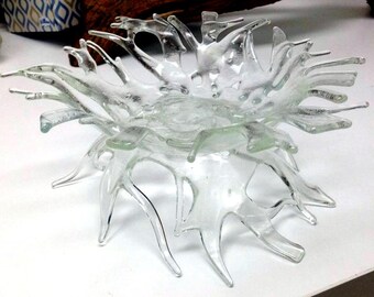 Coral Bowl with Coral Bowl stand