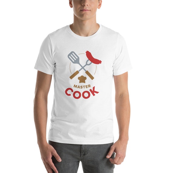 Master Cook Summer Dad Funny Gift tee Short-Sleeve Master Cheif Unisex T-Shirt