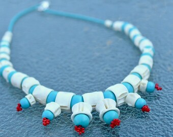 Necklace Shark Vertebra Modern Native