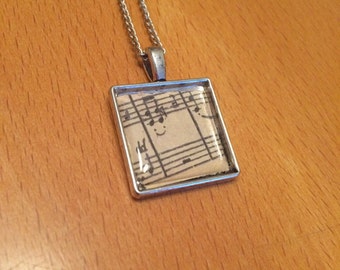 Music Notes Necklace