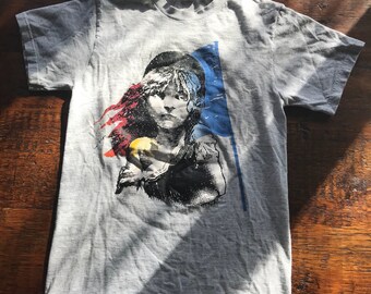 Vintage 1986 les miserables t-shirt