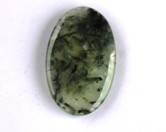 Green Prehnite Cabochon,73.3 CTS 45x28x6 MM Prehnite Mountain cabochon,Natural Prehnite stone Qualiity for Pendants,Rings, Jewelry Supplies