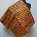 Ghanaian Kente Print, African Quilting, Java Print, Fabric by the yard(RESERVED)