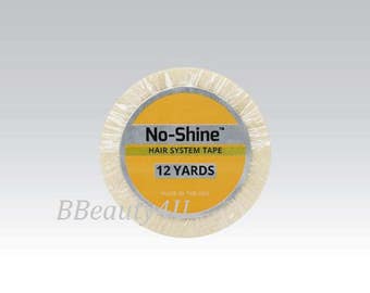 Walker No Shine 1/2 "x 12 Yards ( Double Sided ) Tape Roll for Skin Weft, Hair Extensions, Toupee.