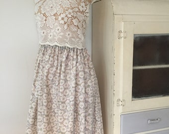 Strawberry Fields forever midi skirt