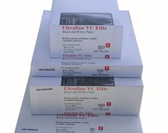 Ultrafine ELITE Black & White Variable Contrast RC Photographic Enlarging Darkroom Paper in Glossy or Pearl Surfaces Multigrade