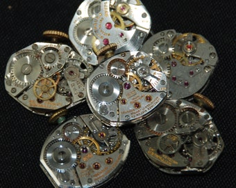 Vintage Antique Watch Movements Steampunk Altered Art RE 32