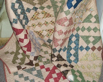 NEW Patchwork Lap Quilt