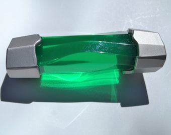Power Energem Crystal Green Ranger Dino Prop Cos Play Charge Dino Gem