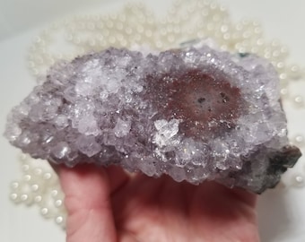 Amethyst Stalactite Eye, amethyst cluster, amethyst druzy