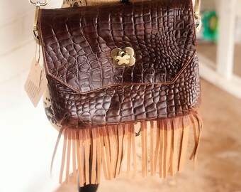Fringe Knot Bag – Emerald Regalia main image 0