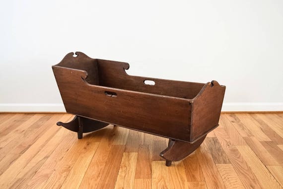 Baby Cradle Baby Bassinet Wood Cradle Antique Crib Like this item? - Baby Cradle Baby Bassinet Wood Cradle Antique Crib